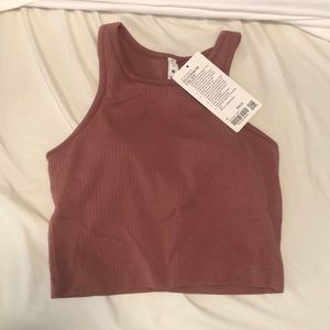 Spiced Chai. Ebb to street cropped tank